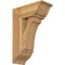 Ekena Millwork Legacy Traditional Rough Sawn Bracket w/ Offset Brace, Western Red Cedar, 8"W x 18"D x 26"H BKT0806X18X26LEC01RWR - alternate 1